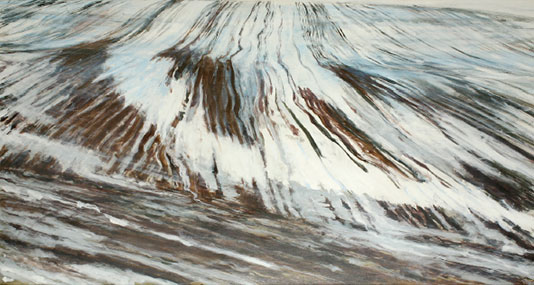 Ohne Titel, Öl auf Leinwand, 80 x 150 cm, 2006